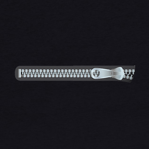 ZIPPER HORIZONTAL by WinstonsSpaceJunk